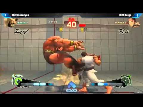 EVO 2013 - SnakeEyes (Zangief) vs. Daigo Umehara (Ryu) - AE Pool Semi (L)