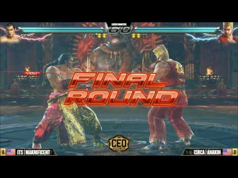 TEKKEN 7: ITS | MAKNIFICENT VS. CIRCA | ANAKIN | Top 8 | CEO 2016