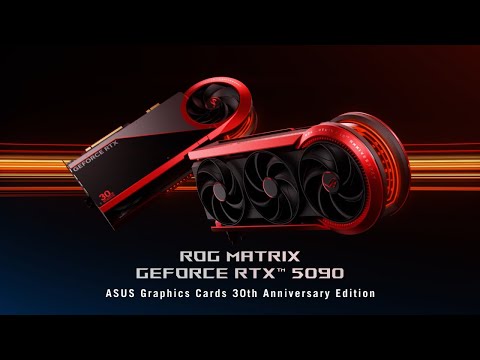ROG Matrix GeForce RTX 5090  - ASUS Graphics Cards 30th Anniversary Edition