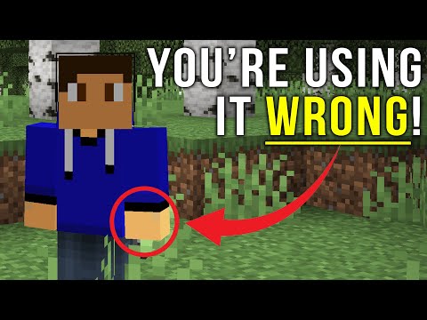 How To Use Your Off-Hand in Minecraft