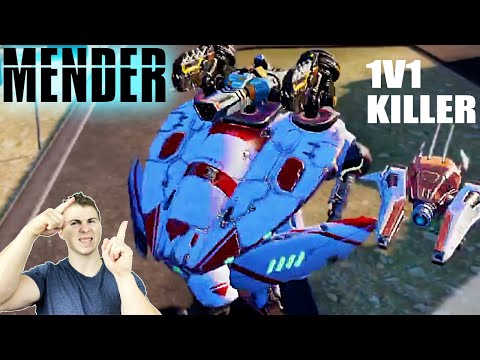 USE The Mender! The KING Of 1v1 | LIVING LEGEND With Powered Up Mender | Insane Healing Ability | WR