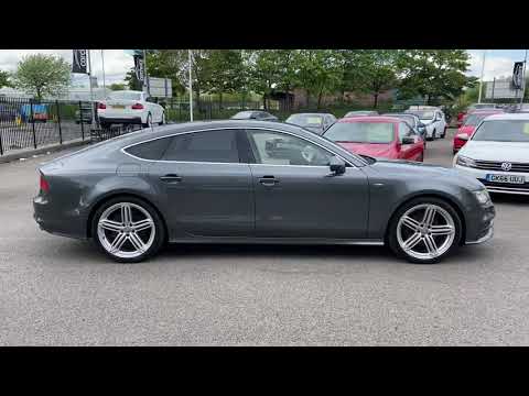 grey 2013(63) Audi A7 3.0 TDI S line Sportback Multitronic 5dr
