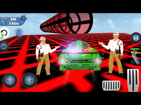 Police Car Stunts GT Racing: Ramp Car Stunt - car games #14-android gameplay2021