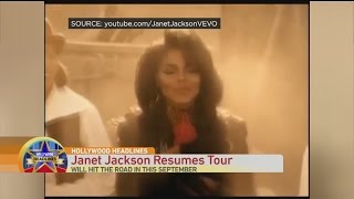 Hollywood Headlines: Janet Jackson Tour video