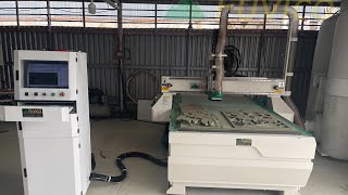 Máy cnc rouuter 1 đầu RT1325V cắt vách ngăn trang trí, cắt ván công nghiệp làm nội thất