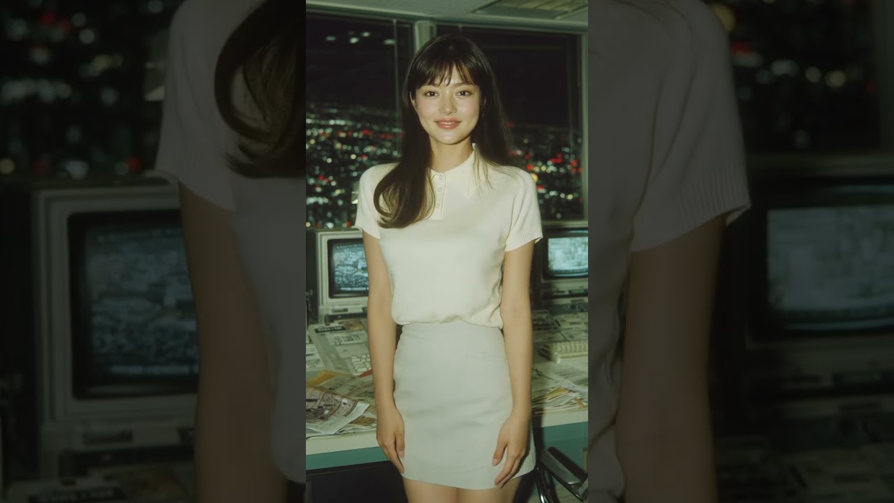 📸動く昭和ブロマイド42｜憧れのアナウンサー #昭和 #職業 #shorts #ai