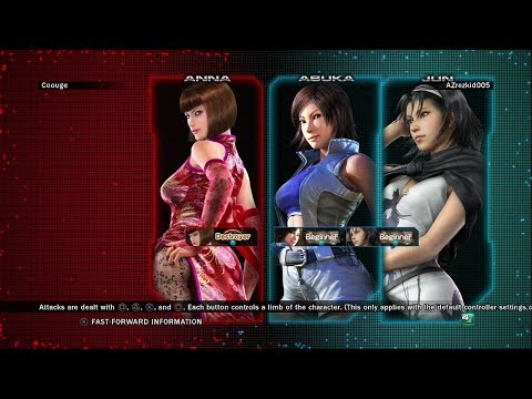 665 - Tekken Tag Tournament 2 - Coouge (Anna Williams) vs AZrezkid005 (Asuka/Jun)