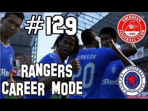 ABERDEEN AT PITTODRIE! FIFA 20 RANGERS CAREER MODE - EPISODE 129
