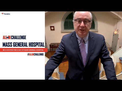 Mass General Hospital is joining the #ALLInChallenge!