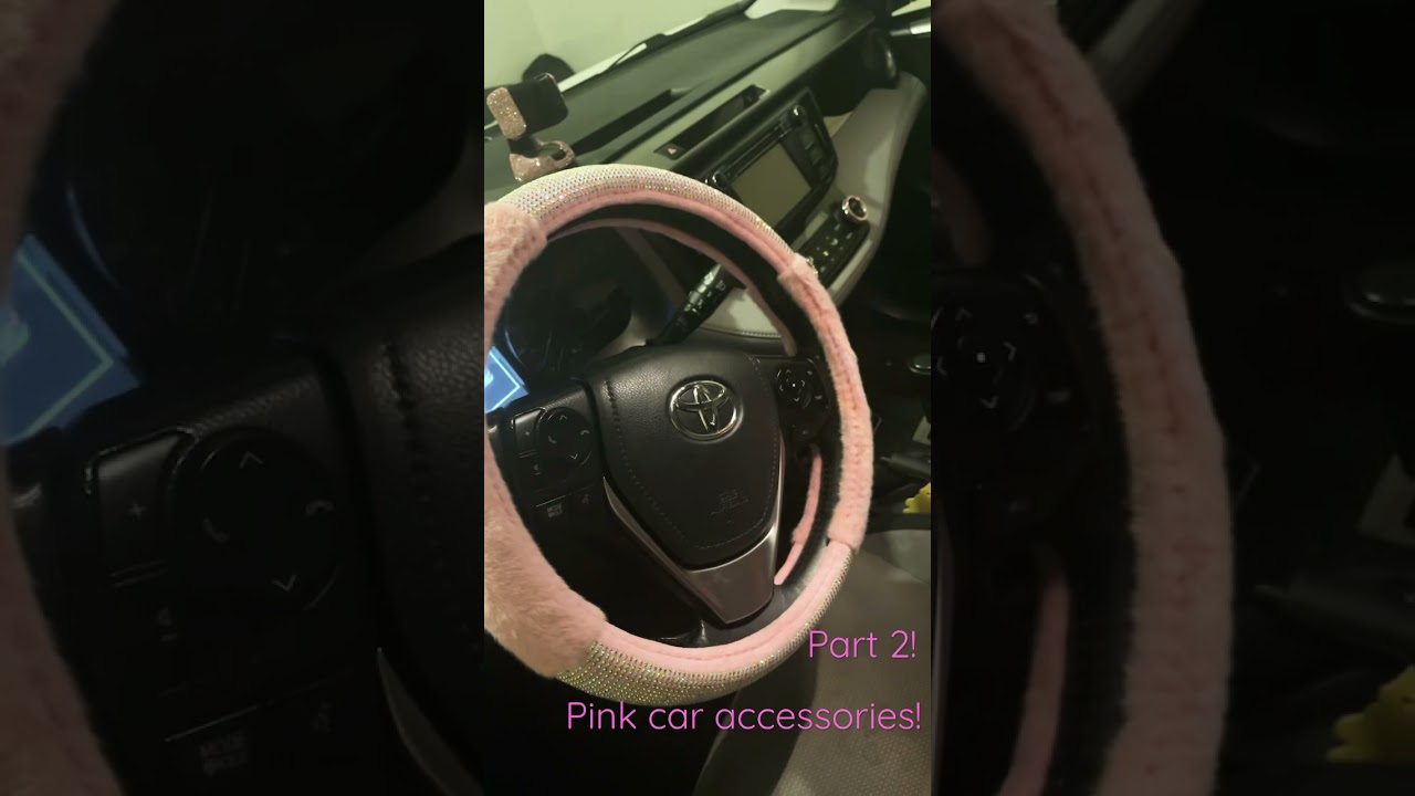 Pink and Girly Car Accessories! 🎀 Part 2