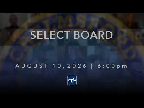 From the Select Board