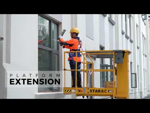 Haulotte Star 6 Tracked Vertical Mast Scissor Lift For Hire Warragul Drouin PH 0356 235005