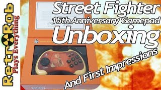 Street Fighter 15th Anniversary Gamepad for PS2: Unboxing and Impressions
