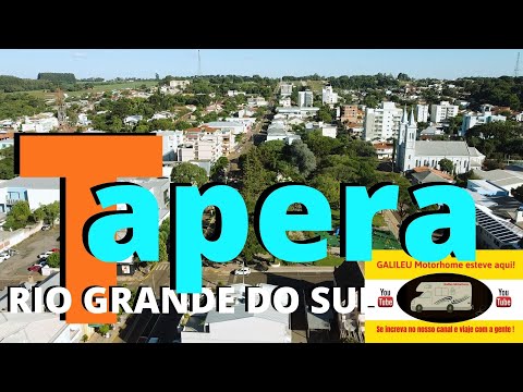 TAPERA RS | MELHOR CIDADE DO RIO GRANDE DO SUL ? |  CONHECENDO RS GALILEU MOTORHOME Parte 63.