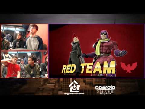 Marietta Smash Kings 1/02/2017 - Fatality/Limbs vs Soulo/HighDumpster - Smash 4 Doubles Round 1
