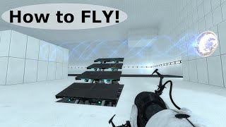Portal 2 Tutorial - Crouch Flying Glitch (CFG)