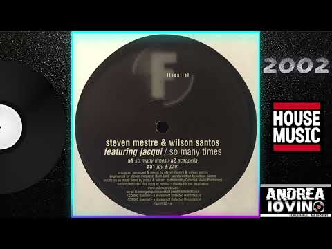Steven Mestre & Wilson Santos Featuring Jacqui – So Many Times
