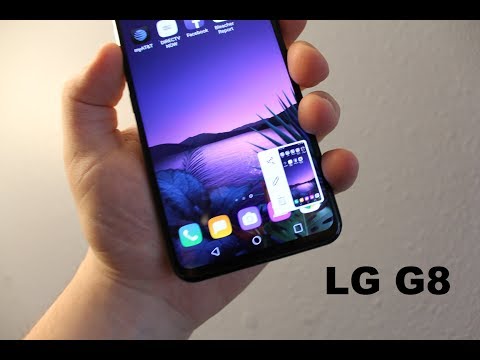 LG G8 how to take a screenshot