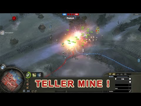 Coh1 - 1 Teller Mine kill so many units