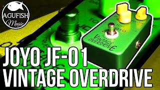 Video thumbnail for Joyo JF-01 Vintage Overdrive Demo | Best $30 Overdrive Pedal?? by Agufish