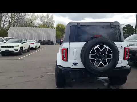2021 Ford Bronco in White for sale at Finch Chrysler Dodge Jeep Ram Ltd in London, ON