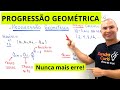 GEOMETRIC PROGRESSION GENERAL TERM SUM OF G P