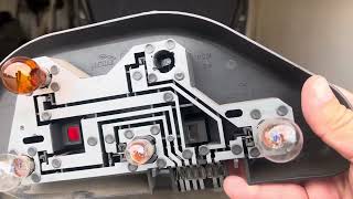 Repairing tail lights, brake lights, reverse lights. Jaguar XK8