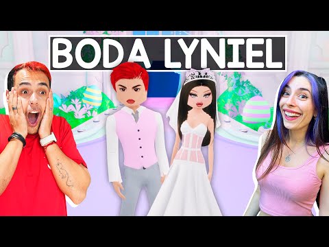 BODA LYNIEL EN DRESS TO IMPRESS! LYNA Y CHOCOBLOX ROBLOX