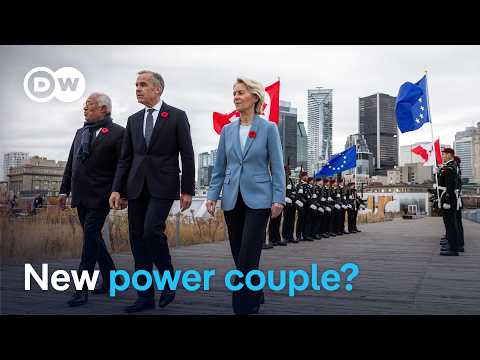 EU and Canada push for a new alliance beyond the US | DW News