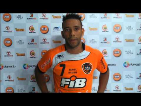 Novo reforço da AA  FIB chama a torcida para sua estreia no Duduzão