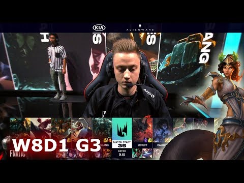 Fnatic vs Excel | Week 8 Day 1 S9 LEC Summer 2019 | FNC vs XL W8D1