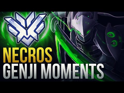 NECROS BEST GENJI MOMENTS - Overwatch Montage