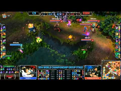 World Championship Group Stage 2014 - C9 VS KBM
