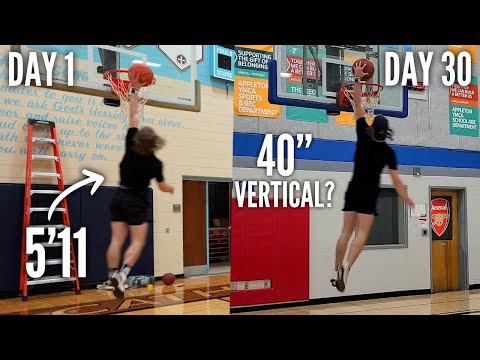 I Trained To Dunk In 30 Days (8"+ Vertical)