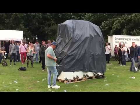 LEGAL SHOT SOUNDSYSTEM area at Rastaplas Festival, Holland 16 jul 2016