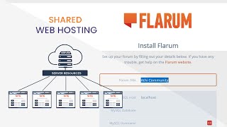 Flarum Installation in Shared Web Hosting