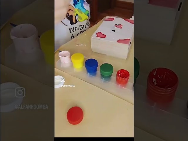 مجموعة تلوين وتزيين صندوق المجوهرات