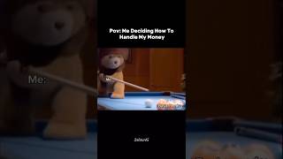 Me Deciding How To Handle My Money #shorts