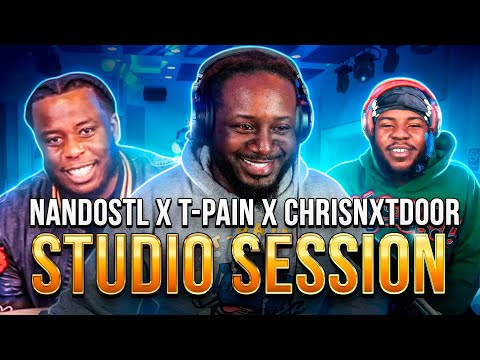 Chrisnxtdoor makes a INSANE dance track with T-Pain & NandoSTL 🔥 [FULL SESSION]