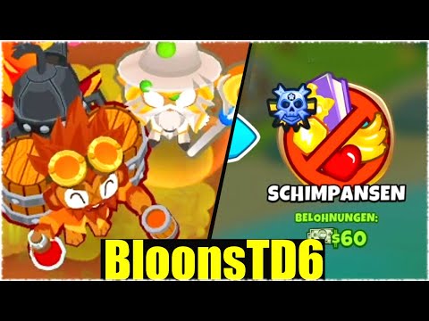 DIE BART SCHIMPANSENCHALLENGE! - Bloons TD6 [Deutsch/German]