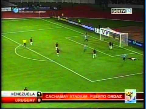 2009 (June 10) Venezuela 2-Uruguay 2 (World Cup Qualifier).mpg