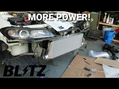 MASSIVE Intercooler Install- SR20DET S15