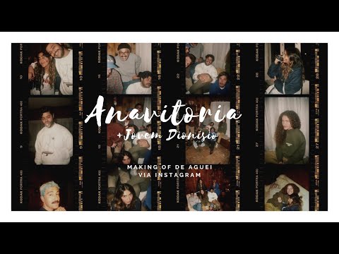 Anavitória e Jovem Dionisio || Making of via Instagram