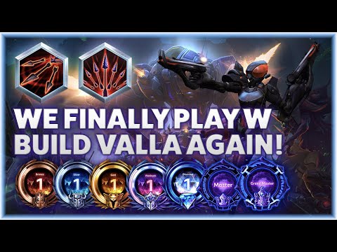Valla Strafe - WE FINALLY PLAY W BUILD VALLA AGAIN! - B2GM Season 2 2025