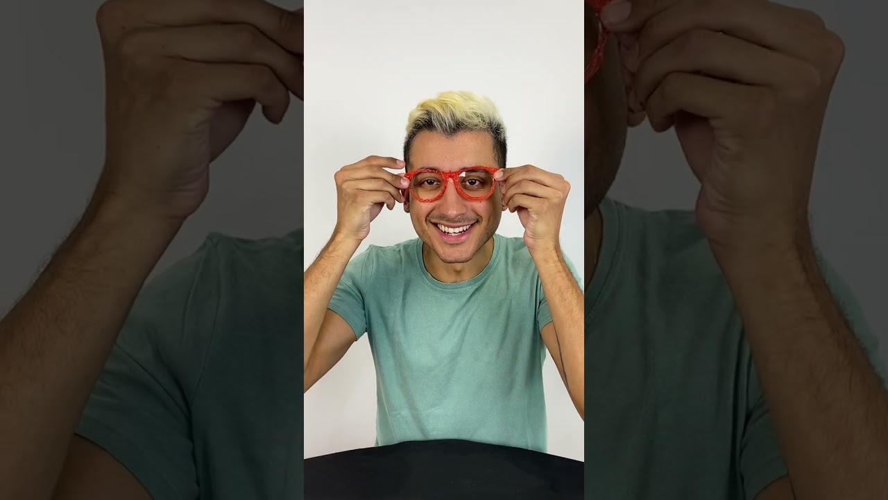 FIZ UM ÓCULOS COM A CANETA 3D!