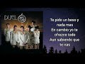 Un beso-duelo(letra)