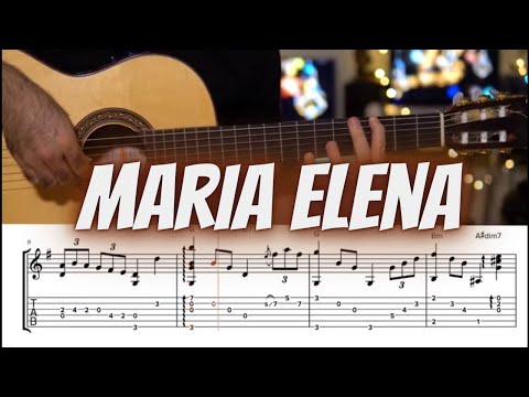Maria Elena note and tab for guitar