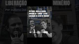 EM ÁUDIO, NÍKOLAS CHAMA VORCARO DE "LINDÃO" E PEDE LIBERAÇÃO DE ATIVO DE MINÉRIO