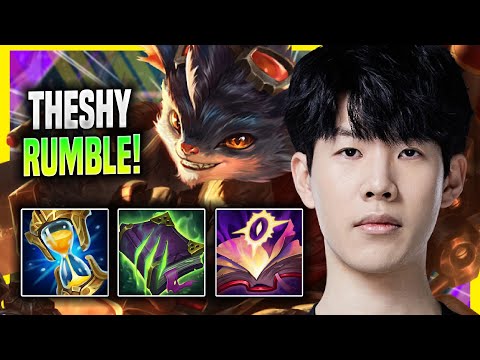 THESHY PERFECT GAME WITH RUMBLE! - WBG TheShy Plays Rumble TOP vs Graves! | Season 2022