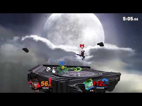 [SSBU] CrimsonRex (Solid Snake) Vs. Random (Pokemon Trainer Red)